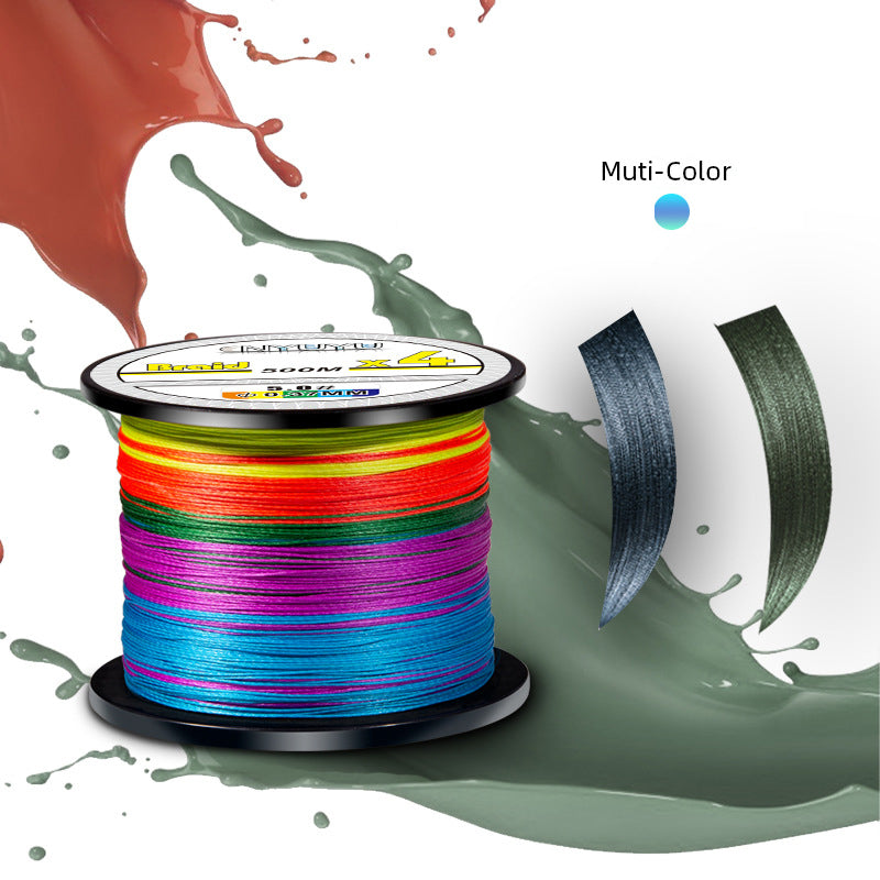 4 braided 500m PE line fishing line sub-sea fishing line
