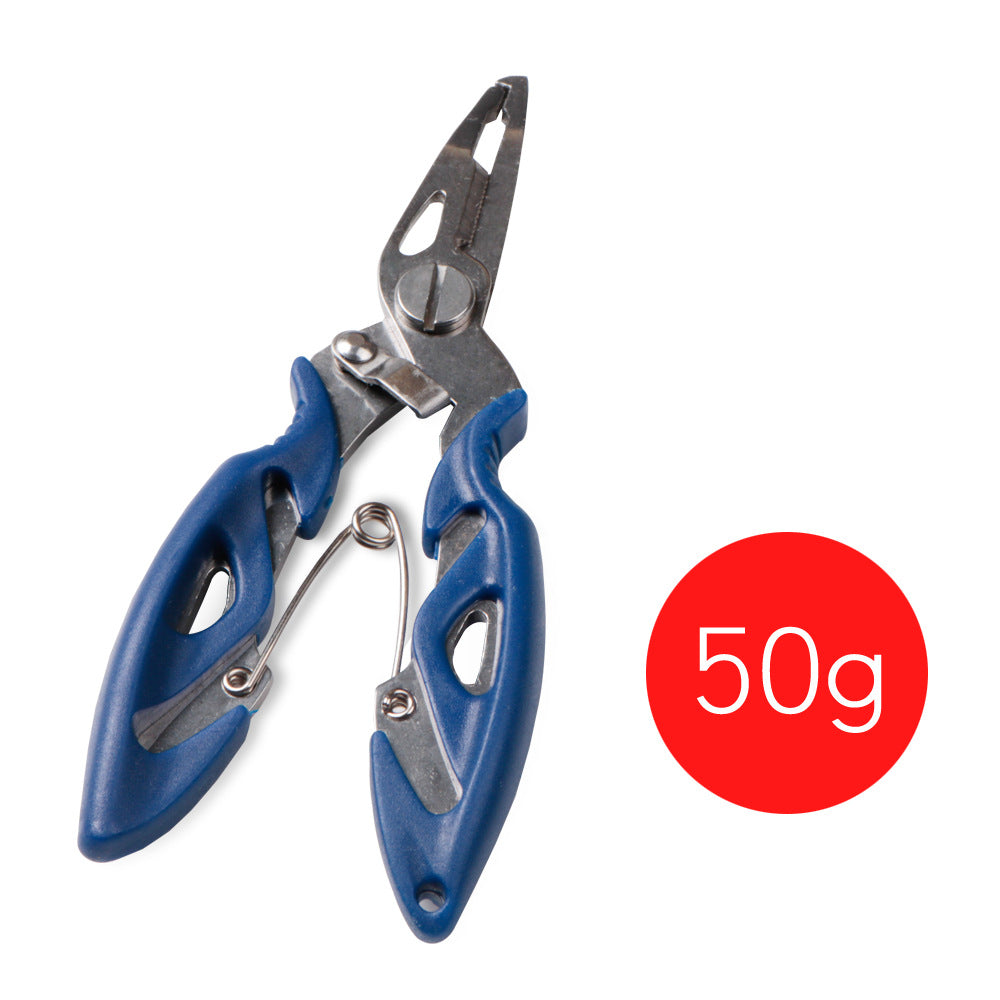 Outdoor fishing pliers lure stainless steel curved fishing pliers