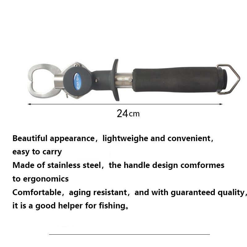 Fish control device electronic scale gun handle fish device Luya pliers to take fish device control fish pliers with ruler