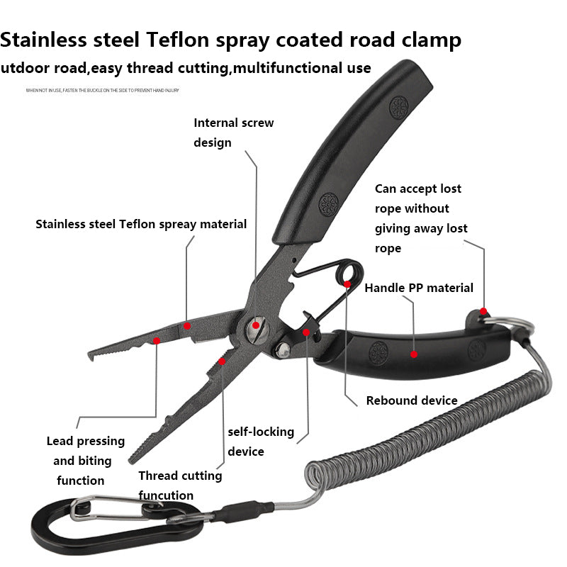 New Teflon lure pliers