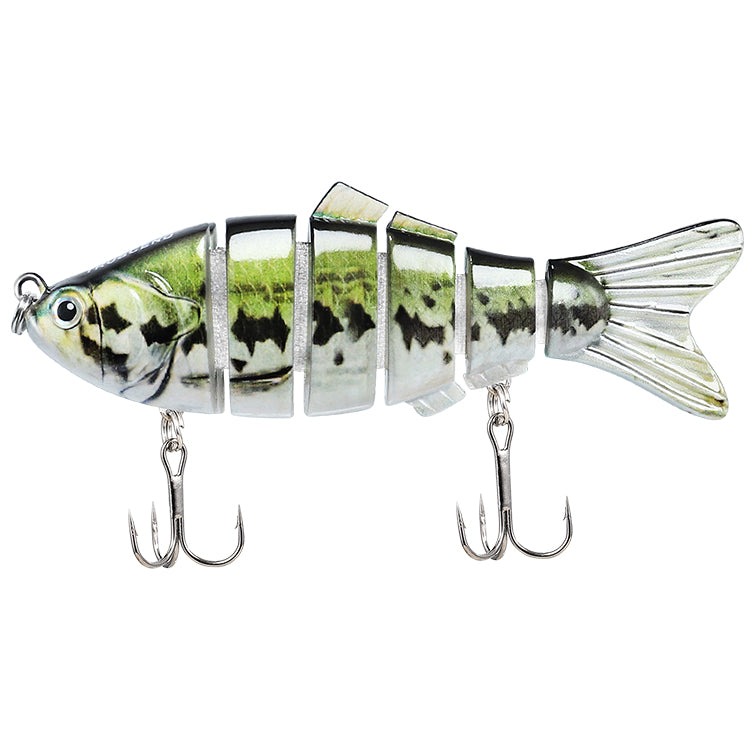 TRUSCEND Fishing Lures for Bass Trout, Multi Jointed Swimbaits