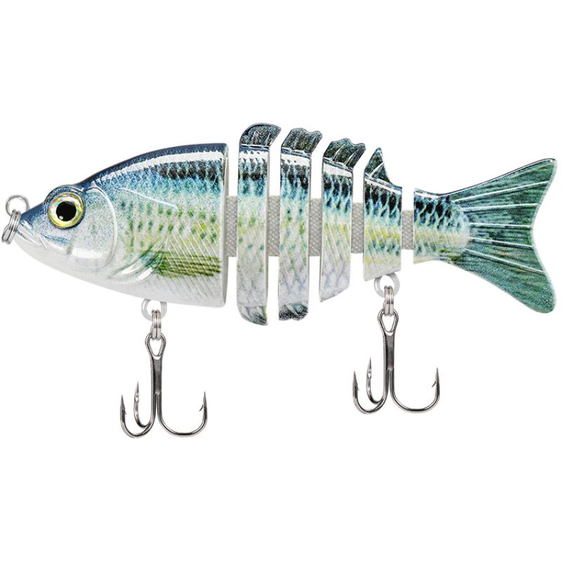 TRUSCEND Fishing Lures for Bass Trout Multi Jointed Swimbaits