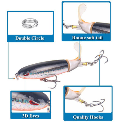 Lure bait set tractor pencil spinning hard bait