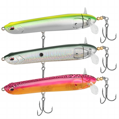 TRUSCEND Topwater Fishing Lures with BKK Hooks